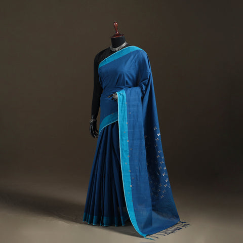Godavari Jamdani 5 Square Buti Pure Handloom Cotton Saree 30