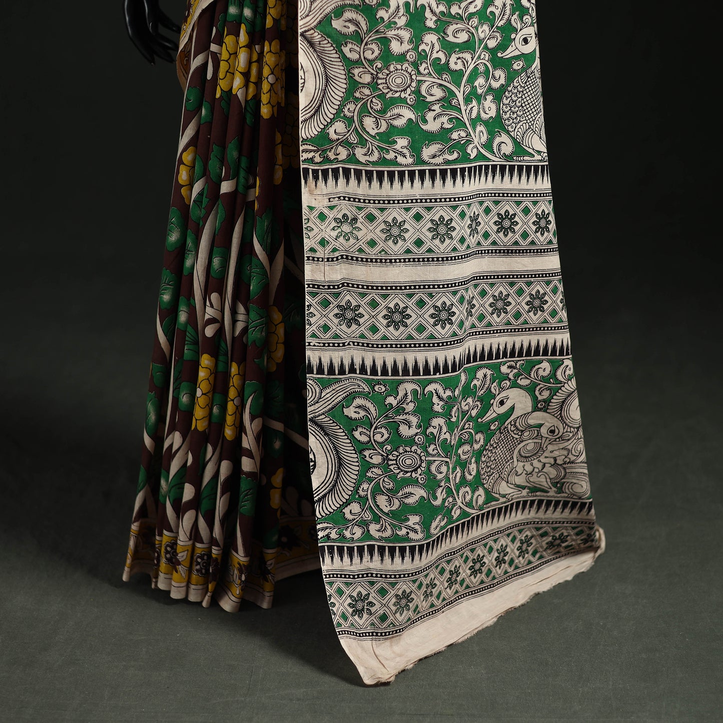 Kalamkari Printed Cotton Saree 28
