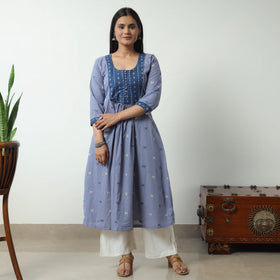 jacquard kurta