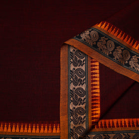  Maroon Mercerised Cotton Dharwad Fabric