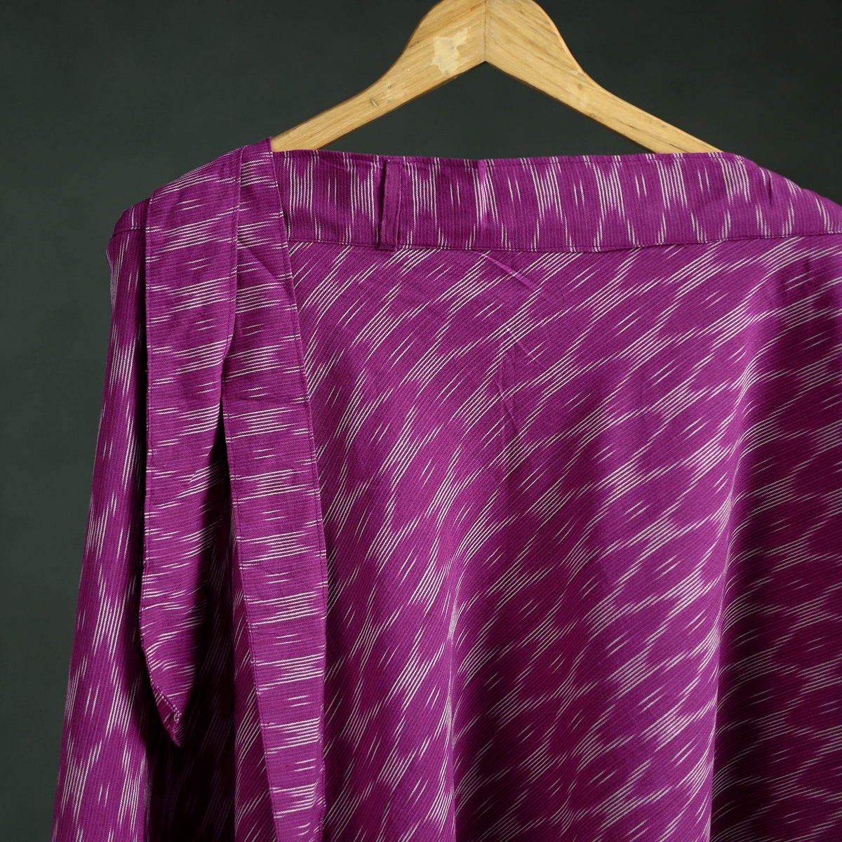 Pochampally Ikat Cotton Wrap Around Skirt 37