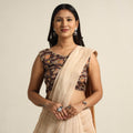 Buy Kalamkari Printed Cotton Stitched Blouse Online at iTokri.com
