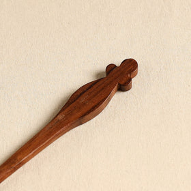 Hand Carved Sheesham Wood Juda Stick 07