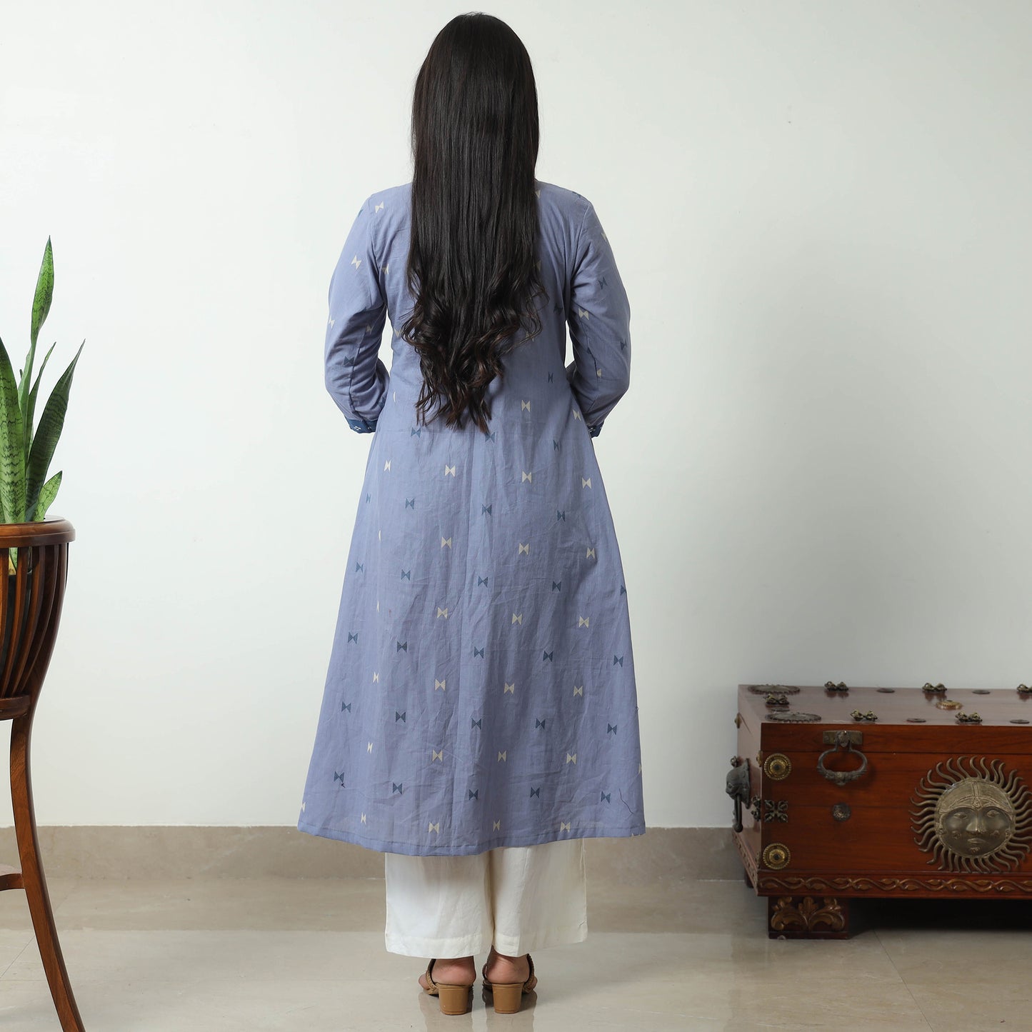 jacquard kurta