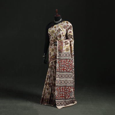 Kalamkari Printed Cotton Saree 29