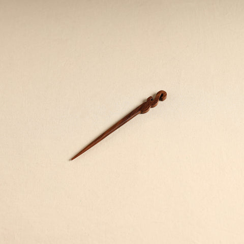 Hand Carved Sheesham Wood Juda Stick 08