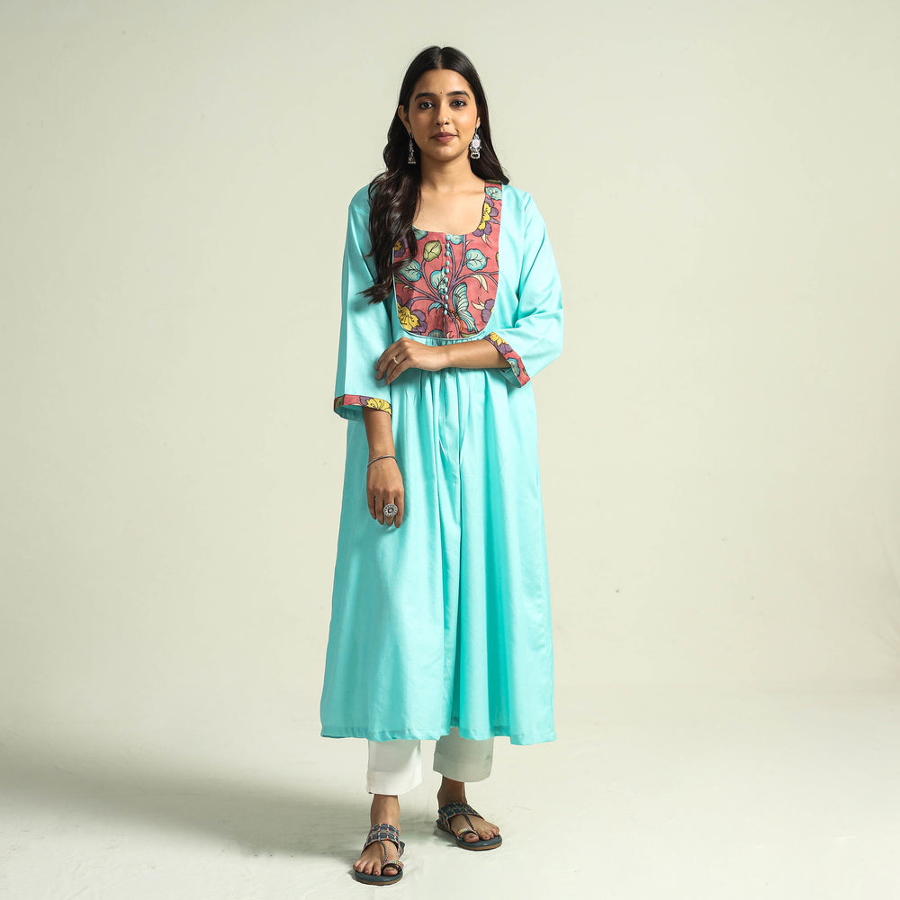 plain patchwork kurta