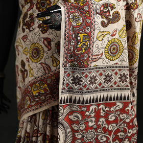 Kalamkari Printed Cotton Saree 29