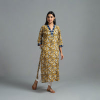 Block Printed Cotton Straight Bagru Kurta 11