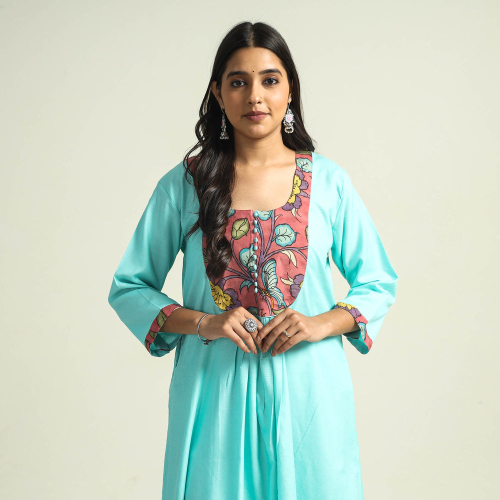 plain patchwork kurta