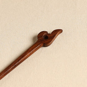 Hand Carved Sheesham Wood Juda Stick 09