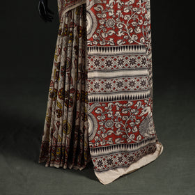 Kalamkari Printed Cotton Saree 29