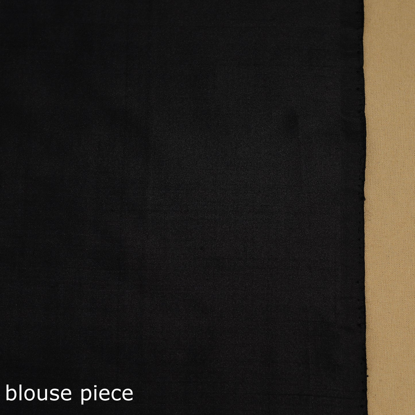 Black - Handspun Handloom Silk Pochampally Double Ikat Saree 04