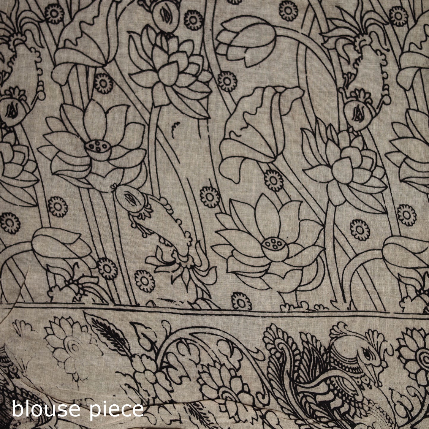 Kalamkari Printed Cotton Saree 29