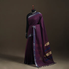 Narayanpet Checks Pure Handloom Cotton Saree 31