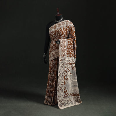 Kalamkari Printed Cotton Saree 30