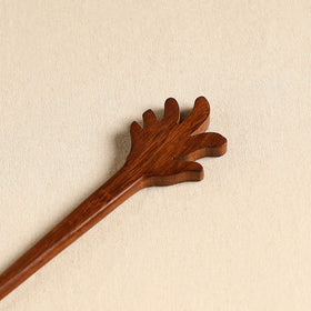 Hand Carved Sheesham Wood Juda Stick 10