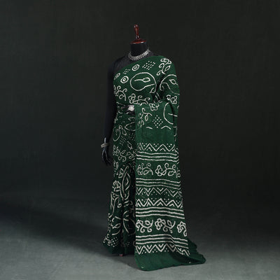 Kutch Bandhani Tie-Dye Cotton Saree 80
