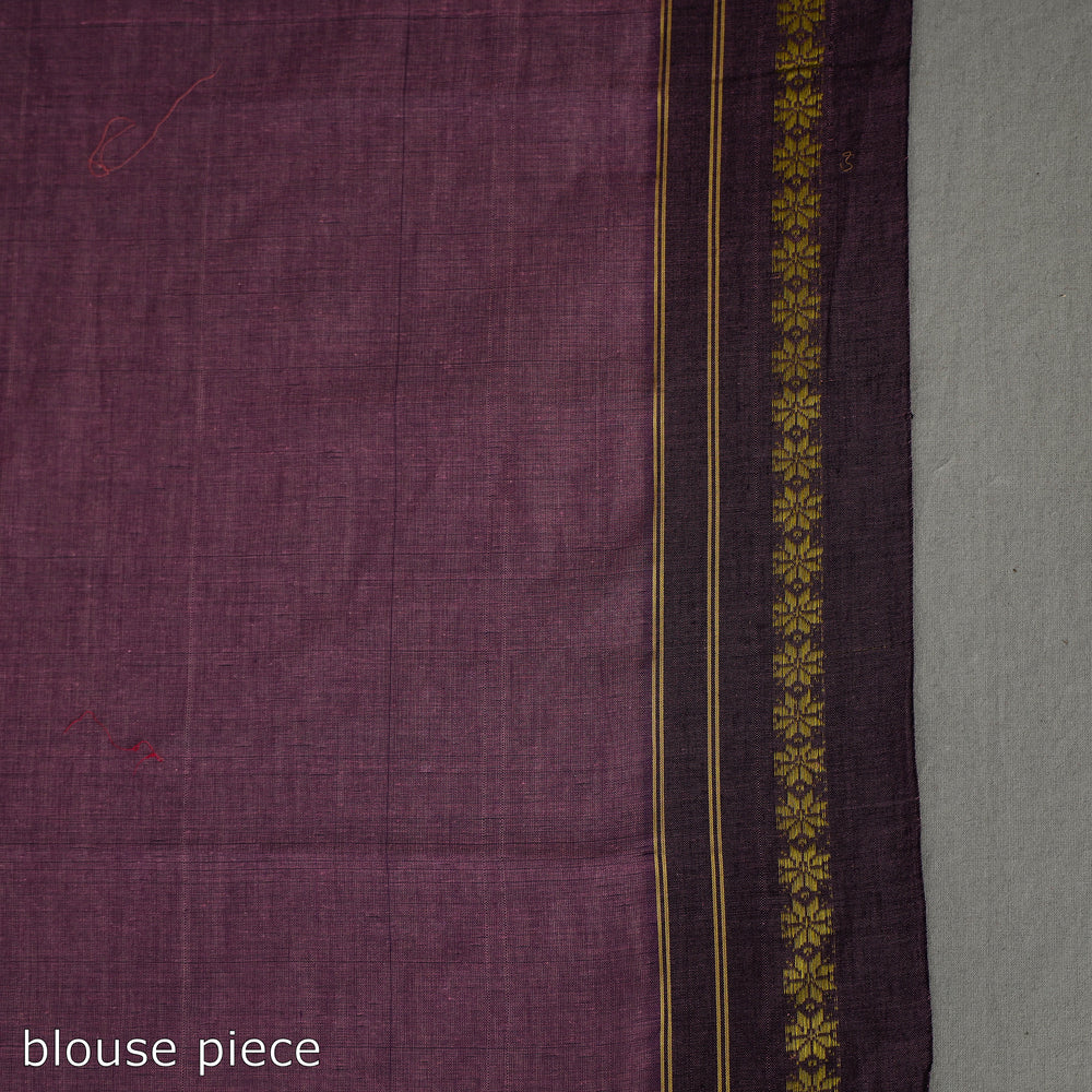 Plain Cotton Handloom Saree 27