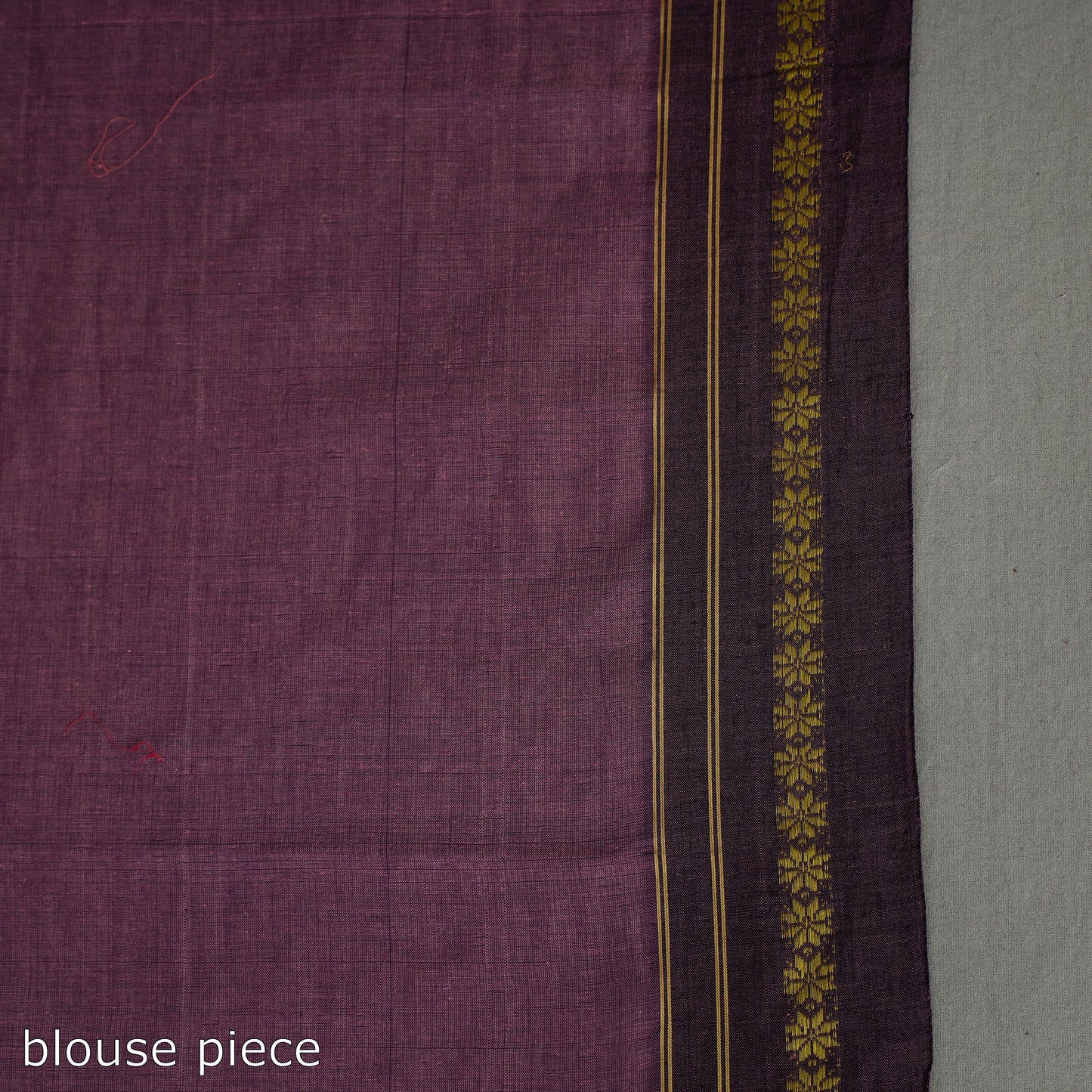 Plain Cotton Handloom Saree 27