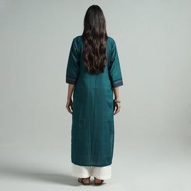 Persian Green - Dharwad Cotton Straight Kurta