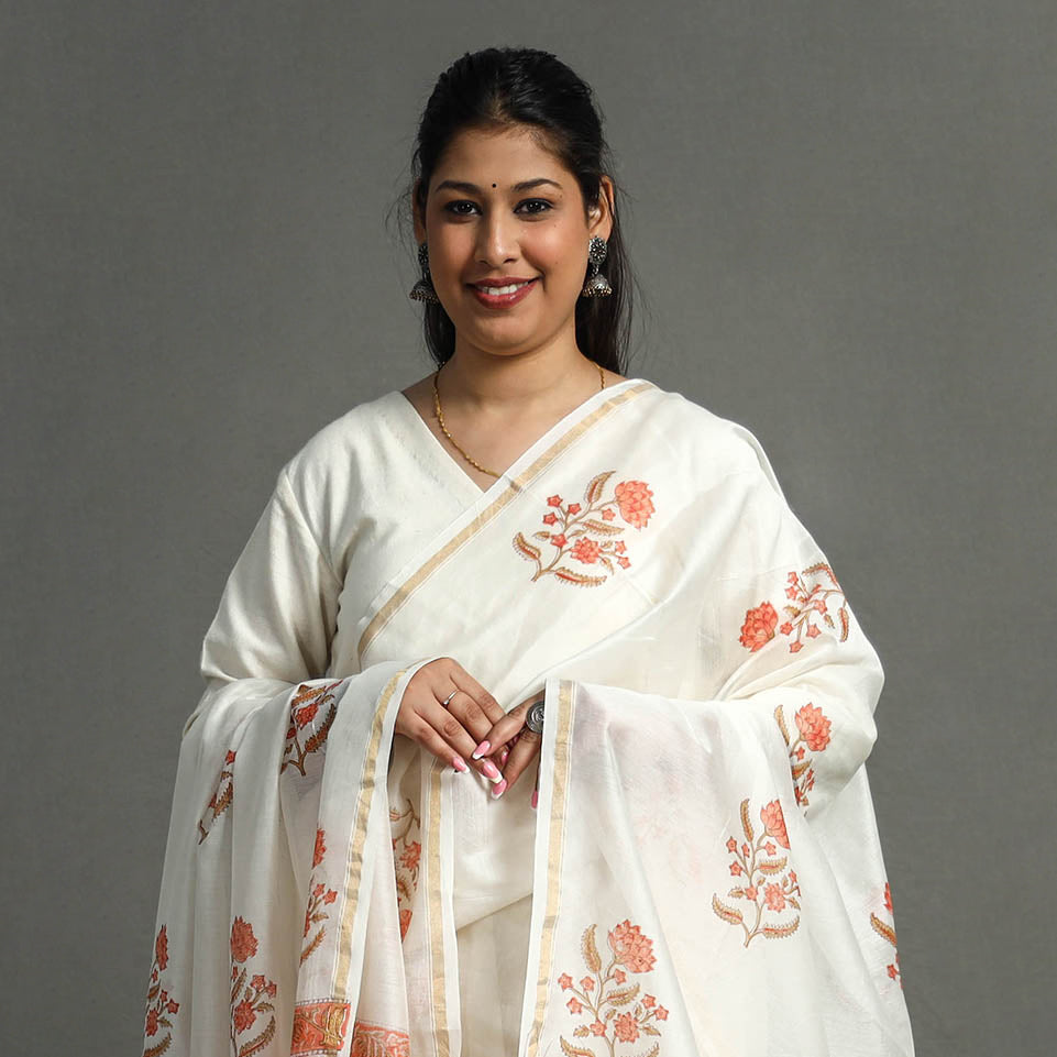 Sanganeri Dupatta 