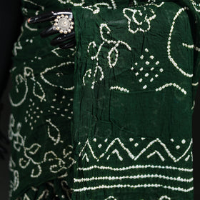 Kutch Bandhani Tie-Dye Cotton Saree 80