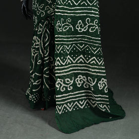 Kutch Bandhani Tie-Dye Cotton Saree 80