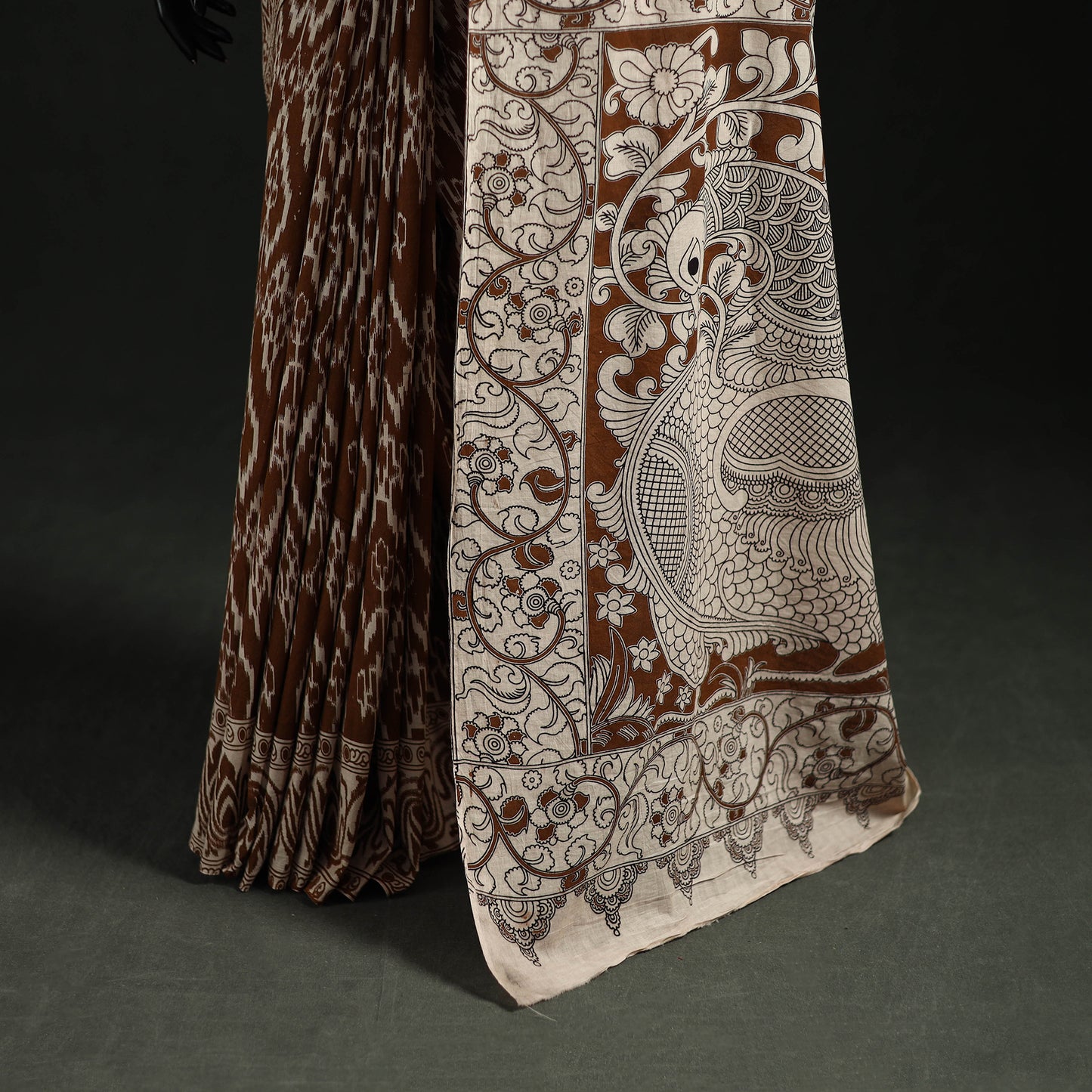Kalamkari Printed Cotton Saree 30