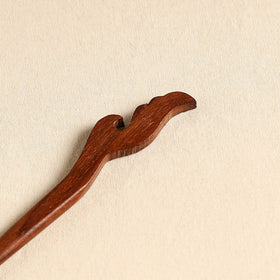 Hand Carved Sheesham Wood Juda Stick 12