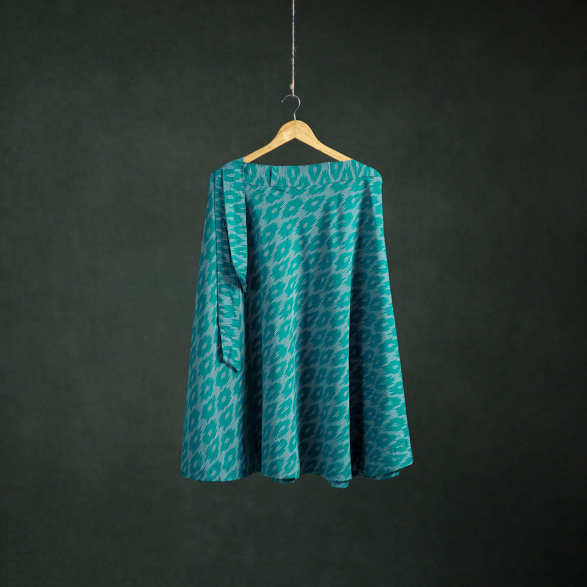 Pochampally Ikat Cotton Wrap Around Skirt 41