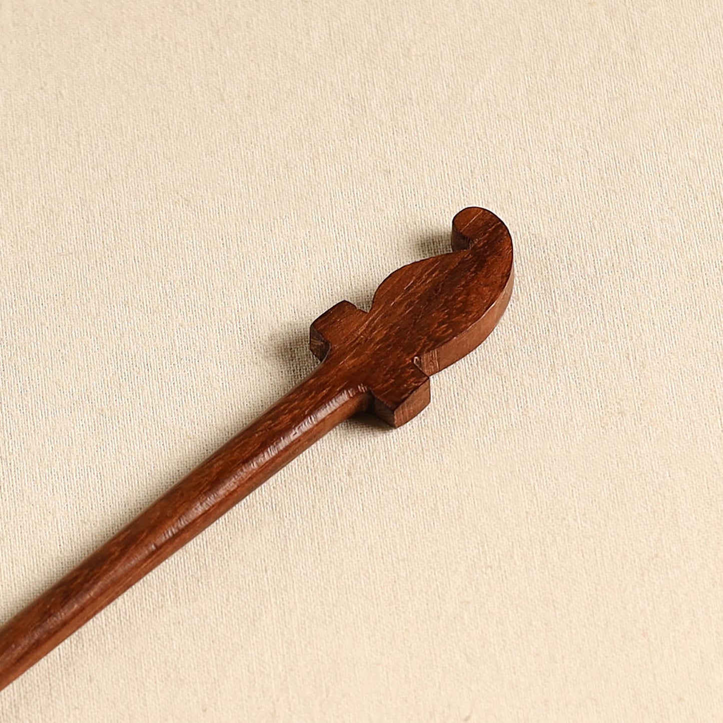 Hand Carved Sheesham Wood Juda Stick 13