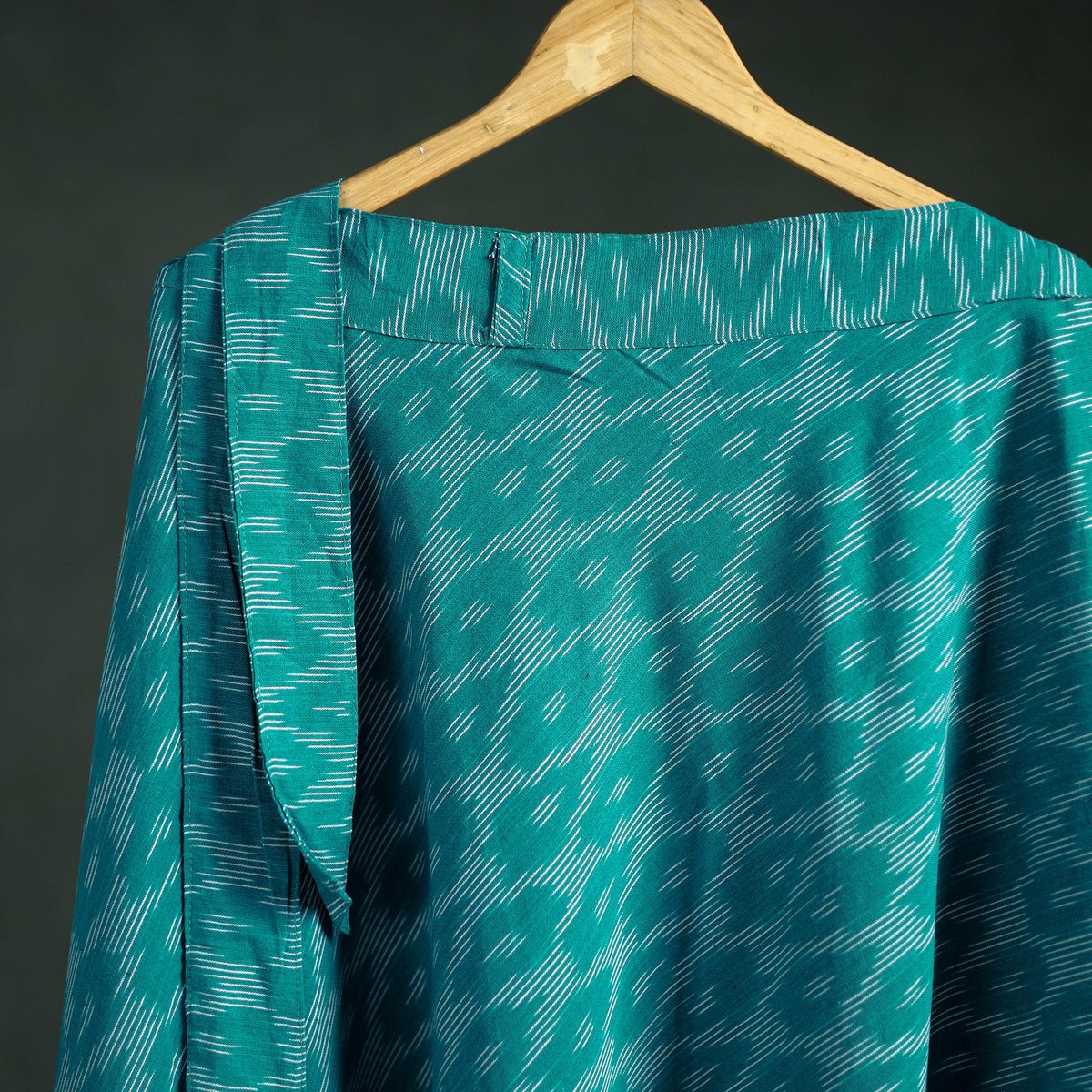 Pochampally Ikat Cotton Wrap Around Skirt 41