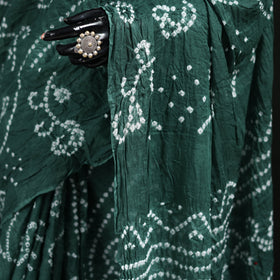 Kutch Bandhani Tie-Dye Cotton Saree 81
