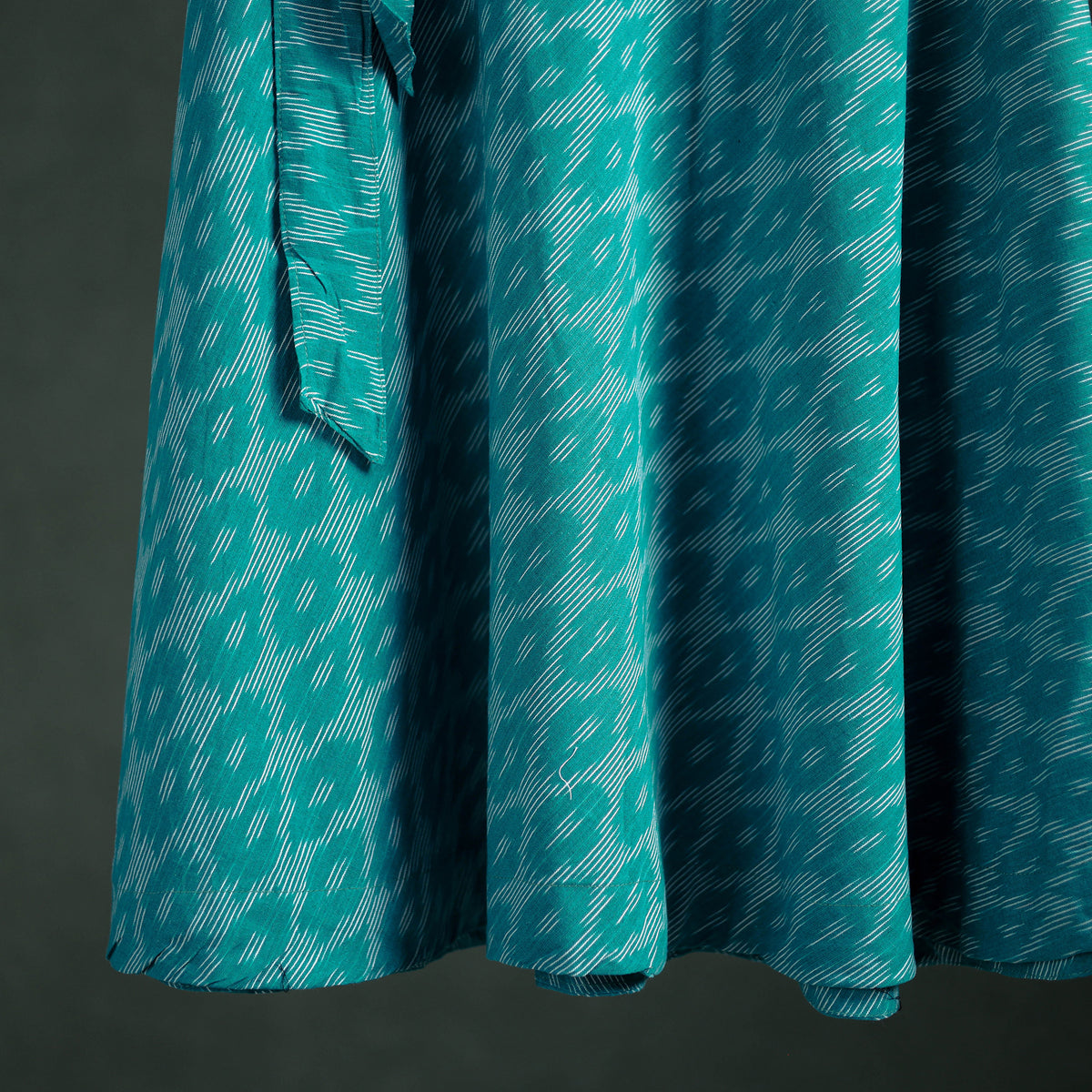 Pochampally Ikat Cotton Wrap Around Skirt 41