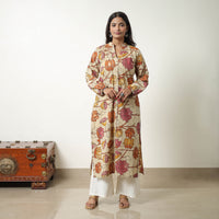 Straight Cotton Kalamkari Kurta 01