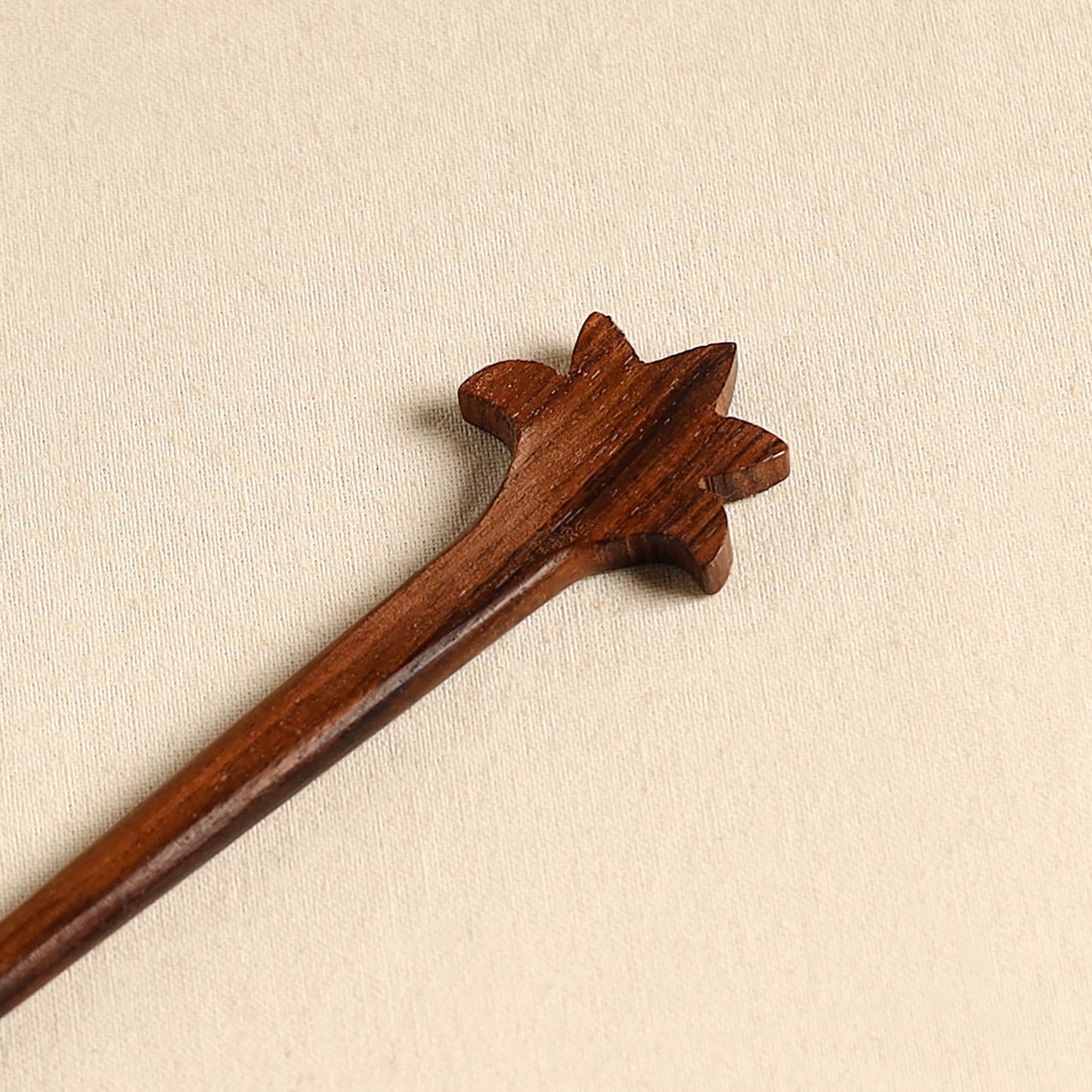 Hand Carved Sheesham Wood Juda Stick 14