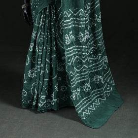 Kutch Bandhani Tie-Dye Cotton Saree 81