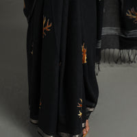 Kantha embroidery Saree