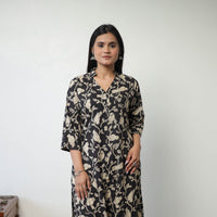 Printed Cotton Straight Kalamkari Kurta 10