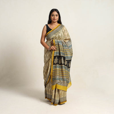 Bagru Saree