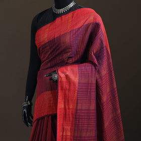 Narayanpet Checks Pure Handloom Cotton Saree 33