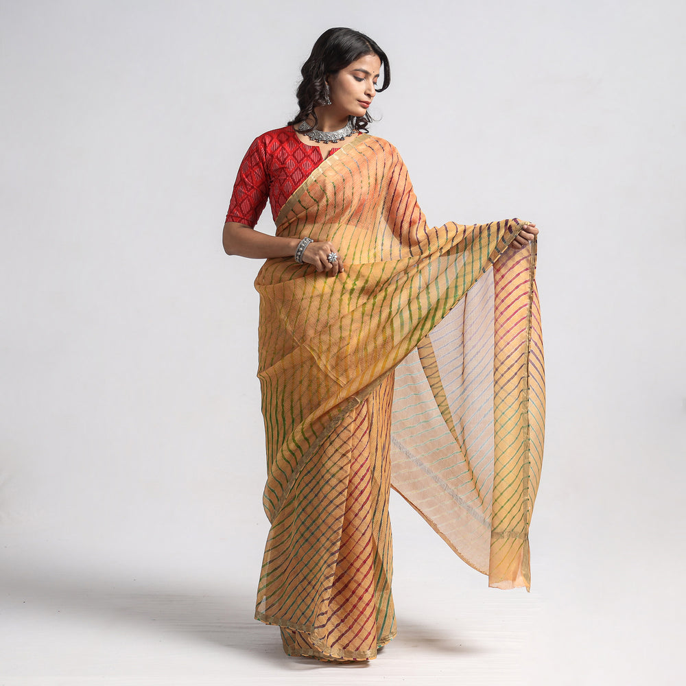 leheriya saree