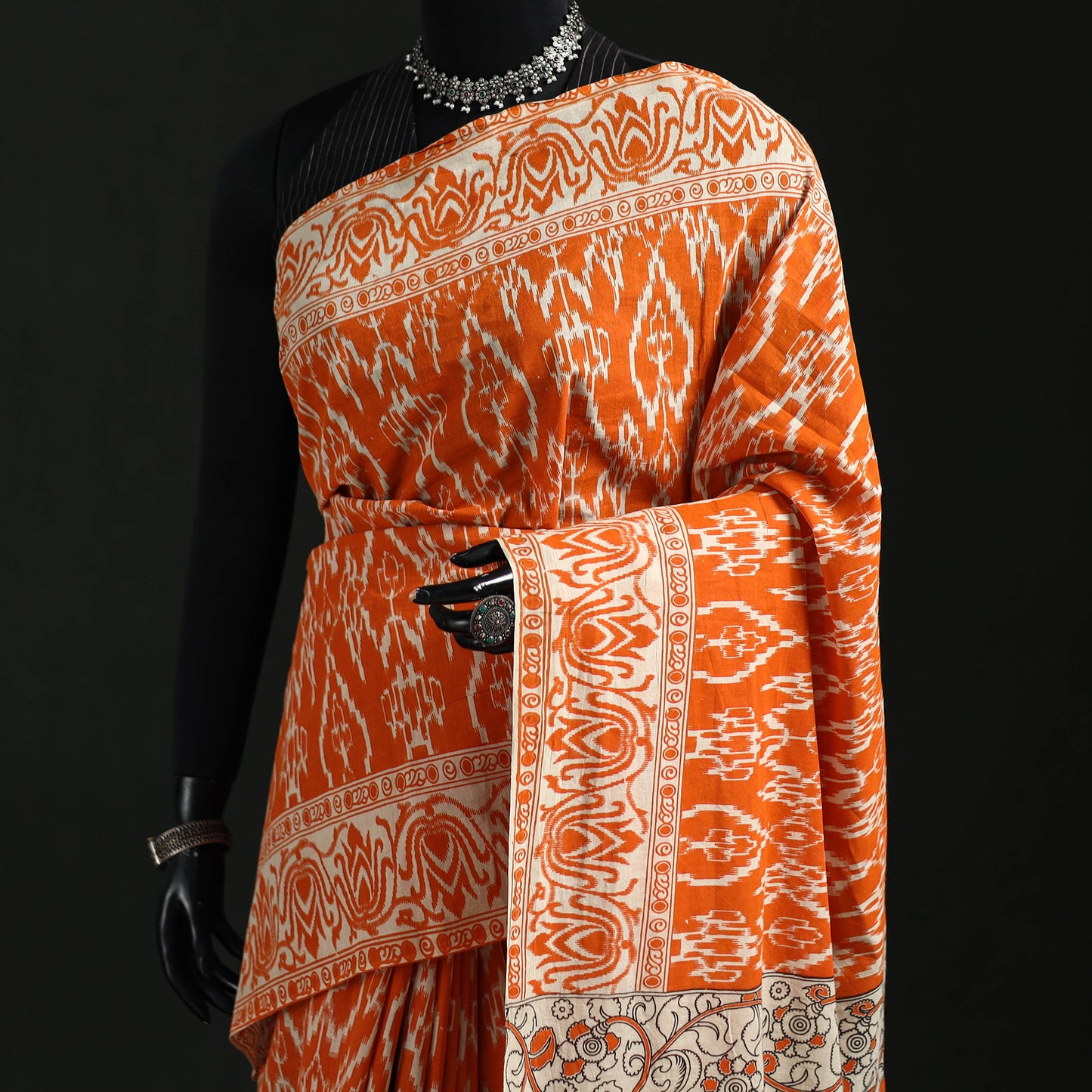 Kalamkari Printed Cotton Saree 32