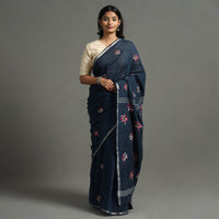 Kantha embroidery Saree