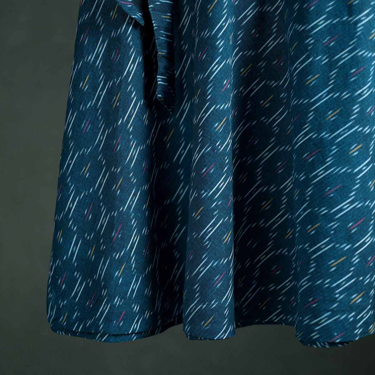 Pochampally Ikat Cotton Wrap Around Skirt 43