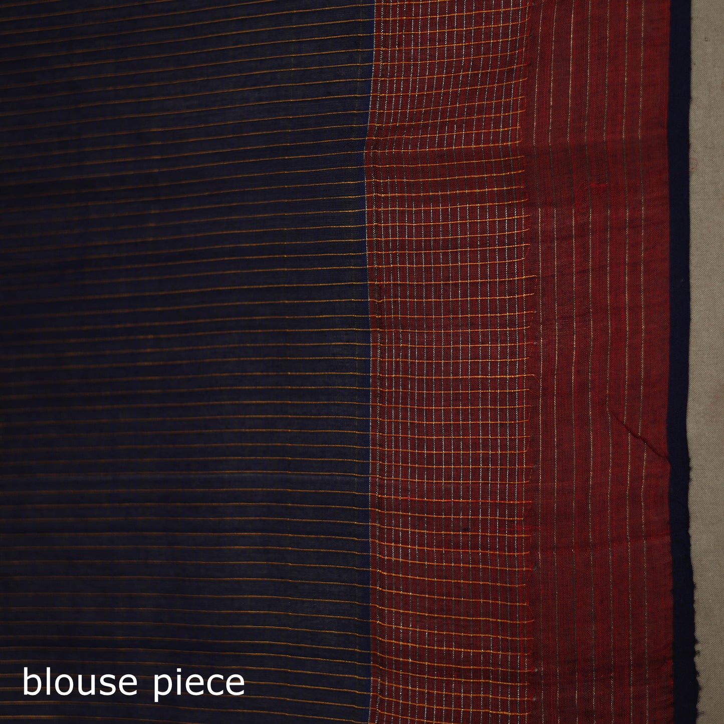 Narayanpet Checks Pure Handloom Cotton Saree 33