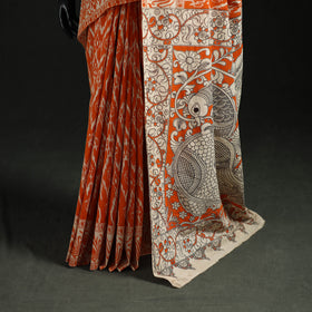 Kalamkari Printed Cotton Saree 32