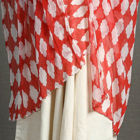  Floral Printed Chiffon Jaipur Dupatta