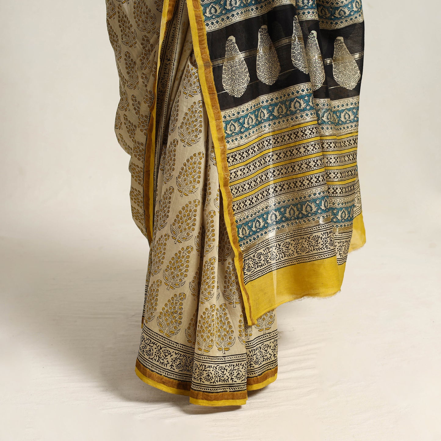 Bagru Saree